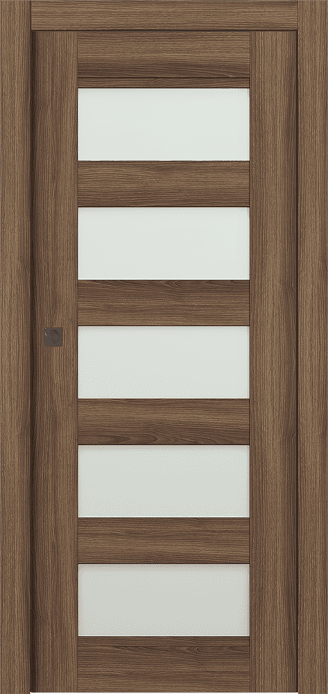 AVON 07-07 VETRO PECAN NUTWOOD POCKET DOORS BELLDINNI MODERN INTERIOR DOOR - 1