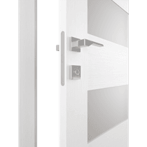 MIRELLA VETRO BIANCO NOBLE SWING BELLDINNI MODERN INTERIOR DOOR - 2