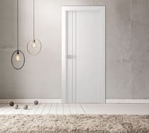 SMART PRO 2V POLAR WHITE DOUBLE BELLDINNI MODERN INTERIOR DOOR - 4