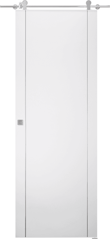 SMART PRO 2U POLAR WHITE BARN BELLDINNI MODERN INTERIOR DOOR - 1
