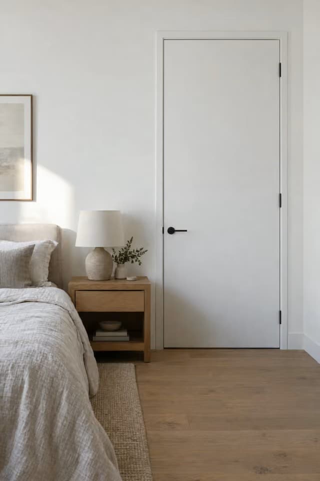 BUARO SILENCE PURE WHITE SWING INTERIOR DOOR - 2