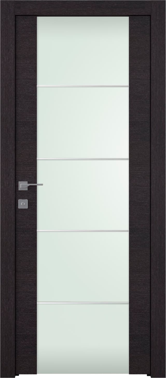 AVANTI 202 4H VETRO BLACK APRICOT SWING BELLDINNI MODERN INTERIOR DOOR