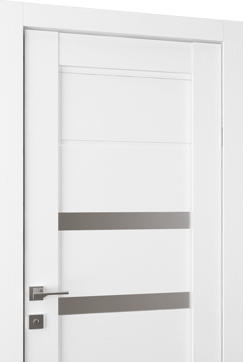 RITA VETRO BIANCO NOBLE BI-FOLD BELLDINNI MODERN INTERIOR DOOR - 3