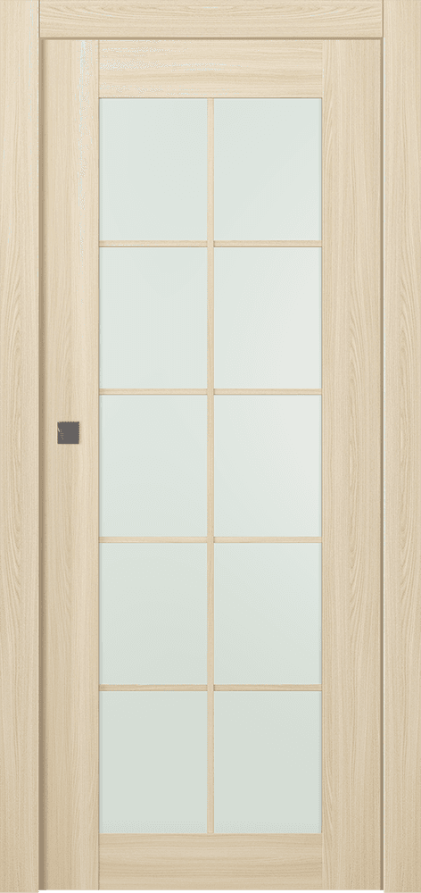 AVON 10 LITE VETRO LOIRE ASH POCKET BELLDINNI MODERN INTERIOR DOOR - 1