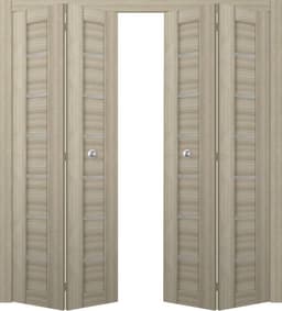 ALBA SHAMBOR DOUBLE BI-FOLD BELLDINNI MODERN INTERIOR DOOR - 1