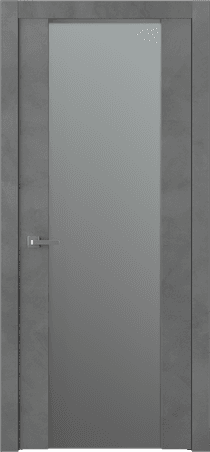 AVON 202 VETRO DARK URBAN SWING BELLDINNI MODERN INTERIOR DOOR - 1