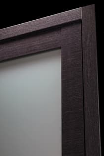 AVANTI 207 VETRO BLACK APRICOT INVISIBLE METAL FRAME BELLDINNI MODERN INTERIOR DOOR - 8