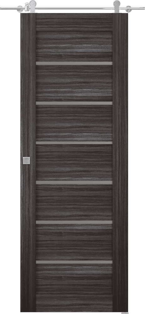 ALBA GRAY OAK BARN BELLDINNI MODERN INTERIOR DOOR - 1