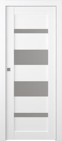 MIRELLA VETRO BIANCO NOBLE POCKET BELLDINNI MODERN INTERIOR DOOR - 1