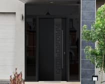 Single Modern Steel Exterior Door Deux 6078 - 10