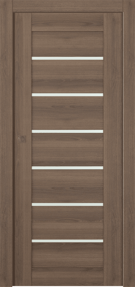 AVON 07-02 VETRO PECAN NUTWOOD POCKET DOORS BELLDINNI MODERN INTERIOR DOOR - 1