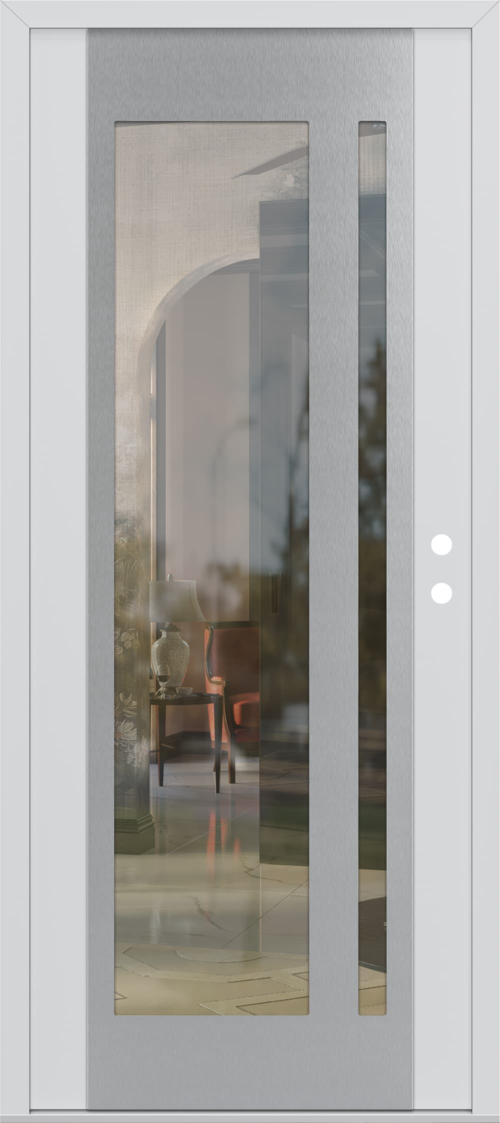 Modern Steel Front Door Diamond C15 - 1