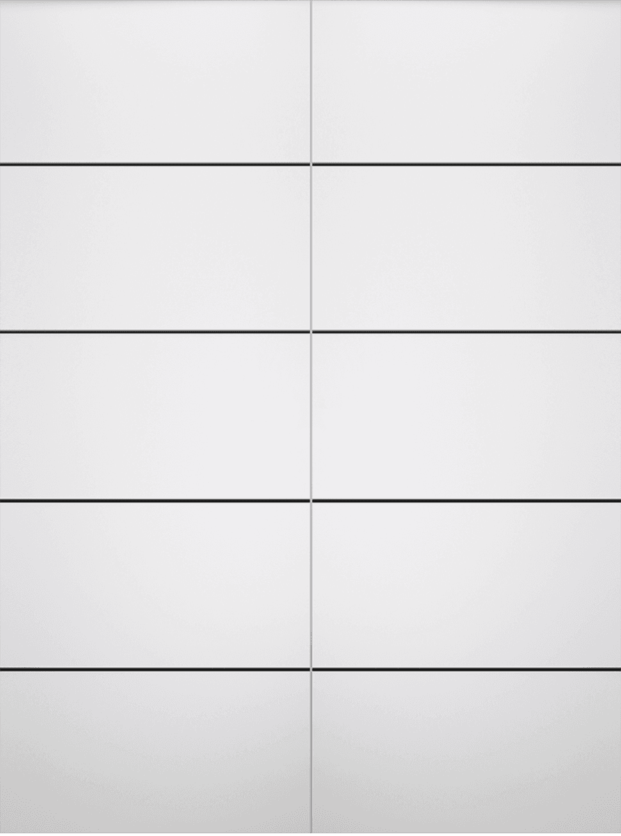 SMART PRO 4H BLACK POLAR WHITE DOUBLE MAGIC DOORS BELLDINNI MODERN INTERIOR DOOR - 2