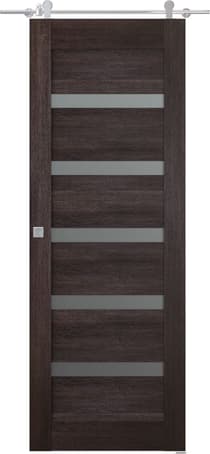 AVON 07-04 VETRO VERALINGA OAK BARN BELLDINNI MODERN INTERIOR DOOR - 1