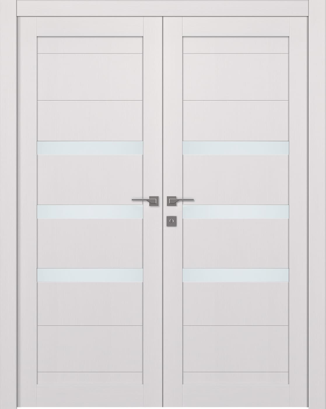 DORA VETRO BIANCO NOBLE CLOSET BELLDINNI MODERN INTERIOR DOOR - 1