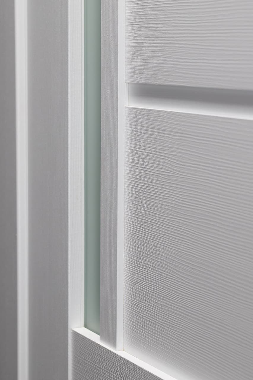 ESTA VETRO BIANCO NOBLE DOUBLE BELLDINNI MODERN INTERIOR DOOR - 7