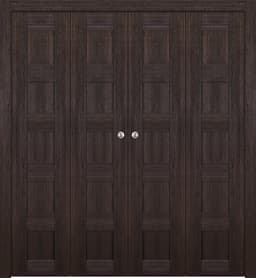 AVON 07 4R VERALINGA OAK DOUBLE BI-FOLD BELLDINNI MODERN INTERIOR DOOR - 1