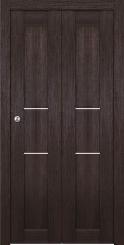 AVON 07 2H VERALINGA OAK BI-FOLD BELLDINNI MODERN INTERIOR DOOR - 1