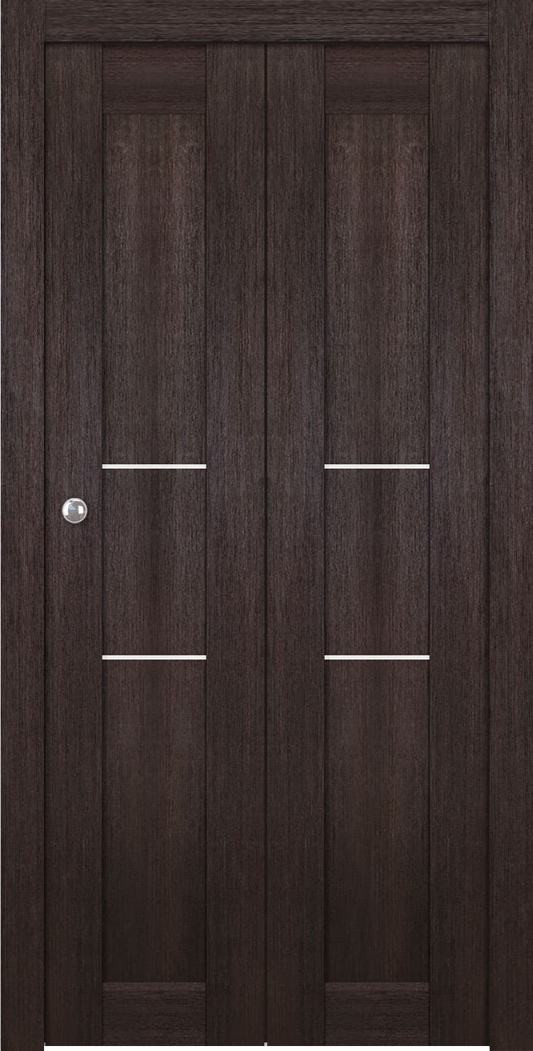 AVON 07 2H VERALINGA OAK BI-FOLD BELLDINNI MODERN INTERIOR DOOR - 1