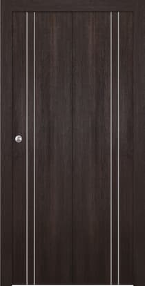 OPTIMA 2V VERALINGA OAK BI-FOLD BELLDINNI MODERN INTERIOR DOOR - 1
