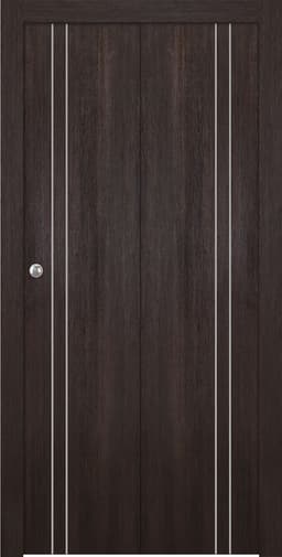 OPTIMA 2V VERALINGA OAK BI-FOLD BELLDINNI MODERN INTERIOR DOOR - 1