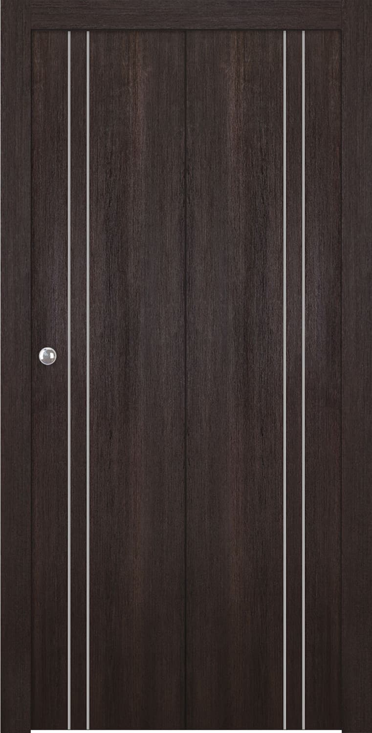 OPTIMA 2V VERALINGA OAK BI-FOLD BELLDINNI MODERN INTERIOR DOOR - 1
