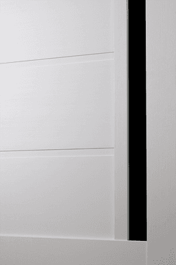 ESTA BLACK VETRO BIANCO NOBLE CLOSET DOORS BELLDINNI MODERN INTERIOR DOOR - 3