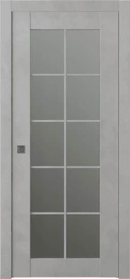 AVON 10 LITE VETRO LIGHT URBAN POCKET BELLDINNI MODERN INTERIOR DOOR - 1