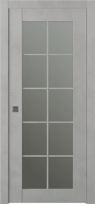 AVON 10 LITE VETRO LIGHT URBAN POCKET BELLDINNI MODERN INTERIOR DOOR