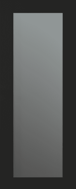 AVON 207 VETRO BLACK MATTE SLAB DOORS BELLDINNI MODERN INTERIOR DOOR - 1