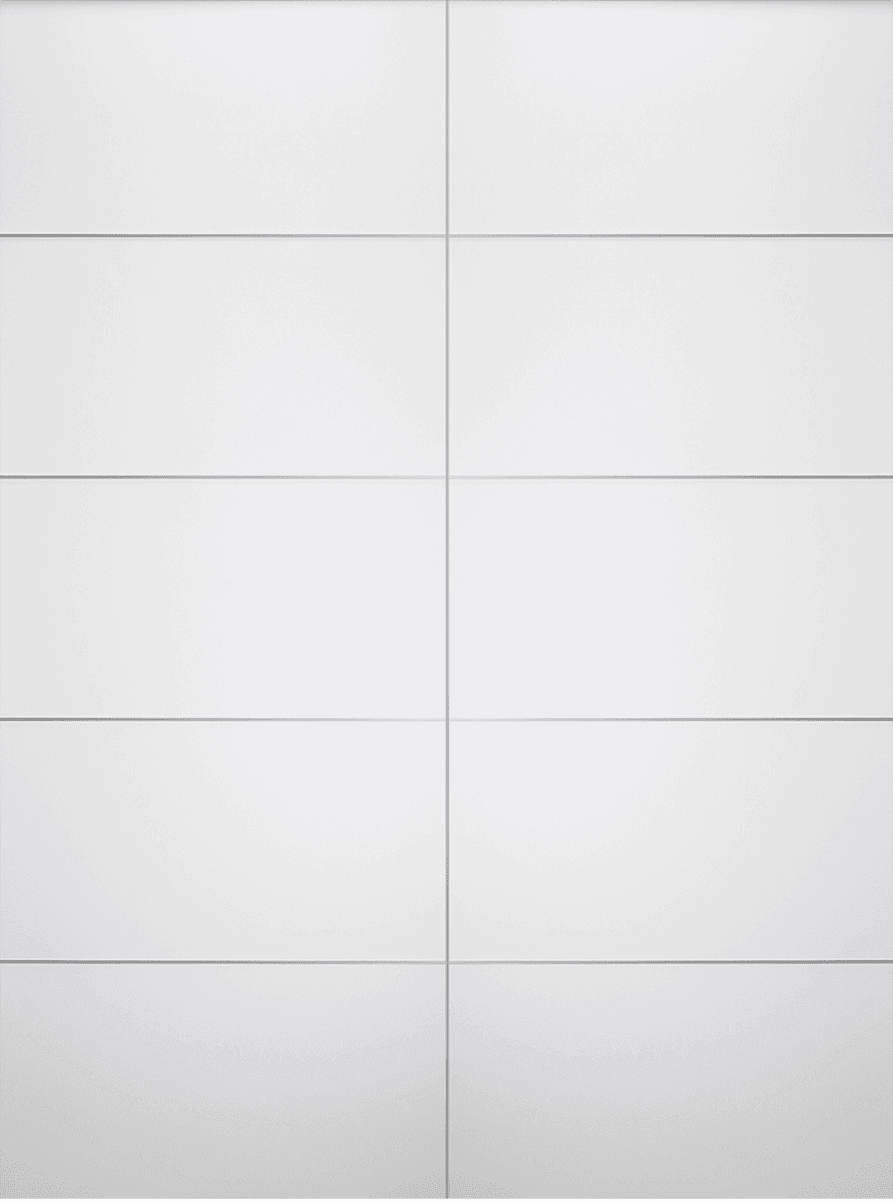 OPTIMA 4H SNOW WHITE DOUBLE BARN BELLDINNI MODERN INTERIOR DOOR - 2