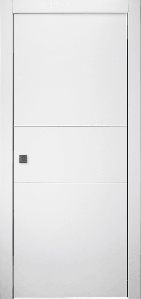 SMART PRO 2H POLAR WHITE POCKET BELLDINNI MODERN INTERIOR DOOR - 1