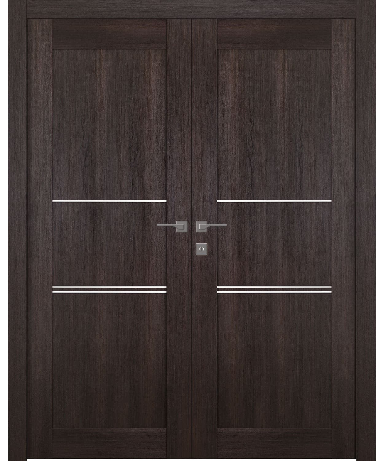 AVON 07 3H VERALINGA OAK DOUBLE BELLDINNI MODERN INTERIOR DOOR - 1
