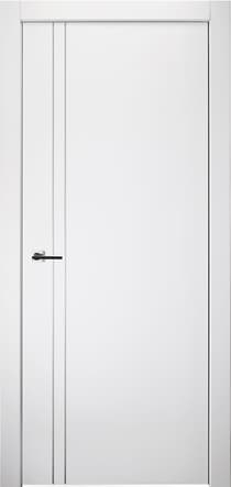 PALLADIO 2V BIANCO NOBLE POCKET BELLDINNI MODERN INTERIOR DOOR - 1