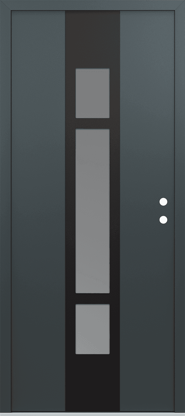 Modern Steel Front Door Diamond A9 - 2