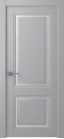AURUM 2 VETRO LIGHT GREY SWING BELLDINNI MODERN INTERIOR DOOR - 1