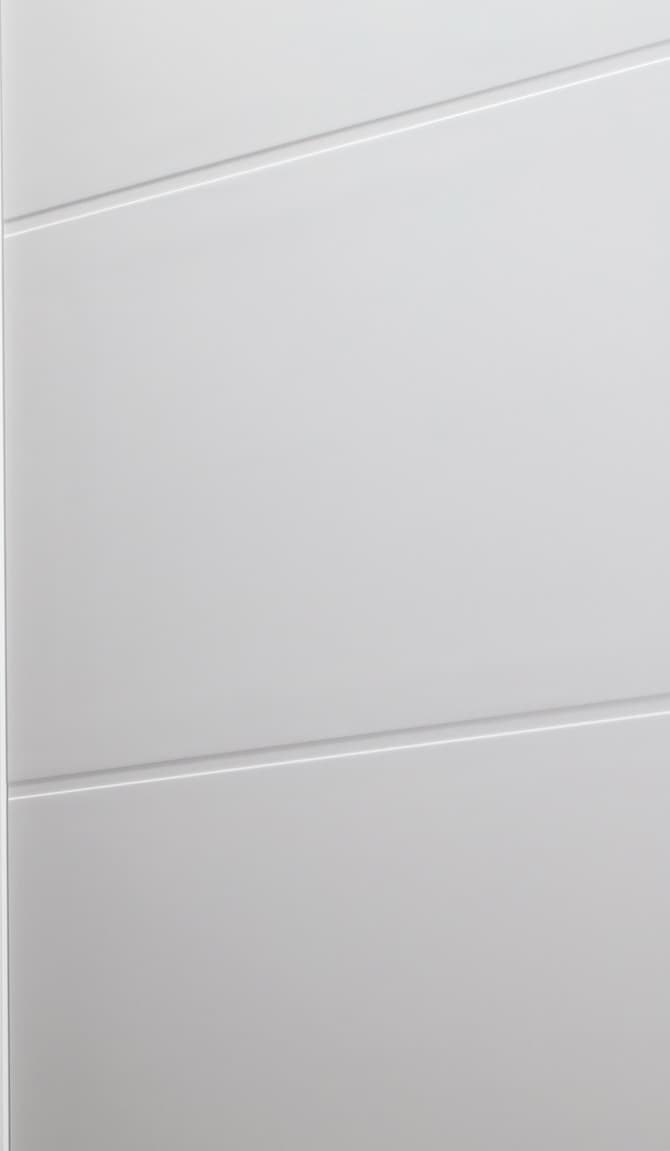 ARVIKA POLAR WHITE SLAB BELLDINNI MODERN INTERIOR DOOR - 2