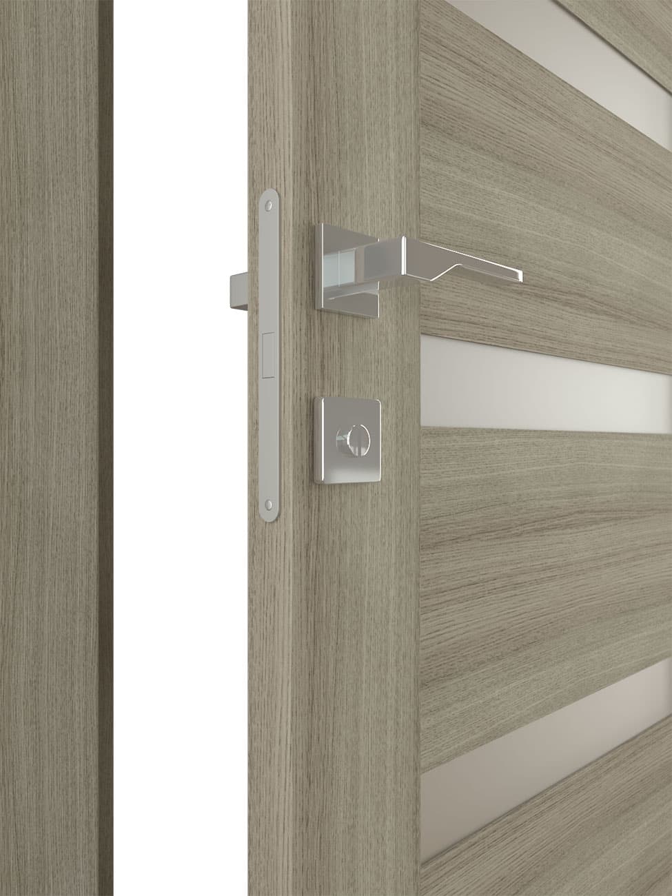 RITA VETRO SHAMBOR INVISIBLE METAL FRAME BELLDINNI MODERN INTERIOR DOOR - 3