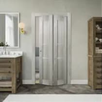 AVON 07 3H RIBEIRA ASH BI-FOLD BELLDINNI MODERN INTERIOR DOOR - 2