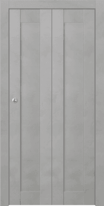 AVON 07 LIGHT URBAN DOUBLE BI-FOLD BELLDINNI MODERN INTERIOR DOOR - 1