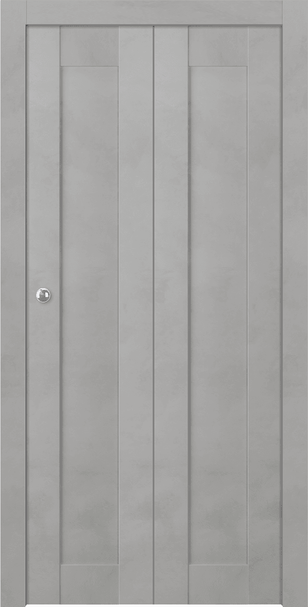 AVON 07 LIGHT URBAN DOUBLE BI-FOLD BELLDINNI MODERN INTERIOR DOOR - 1