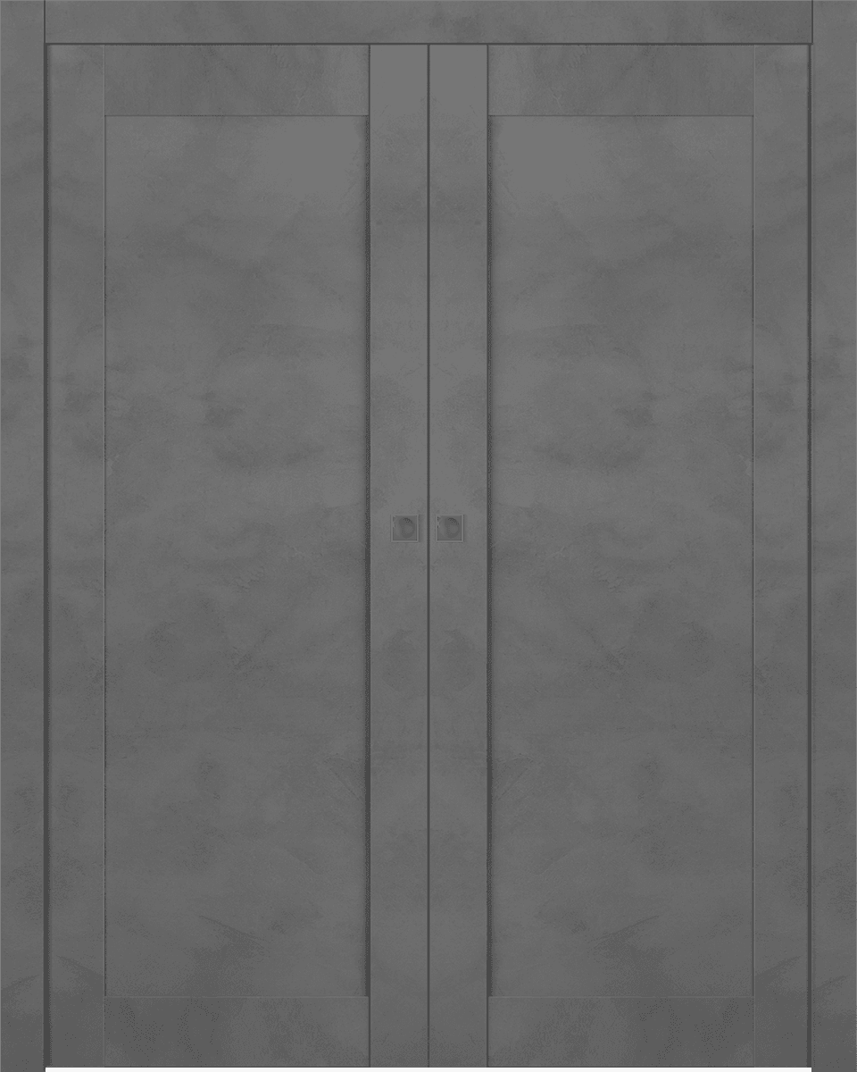 AVON 07 DARK URBAN DOUBLE POCKET BELLDINNI MODERN INTERIOR DOOR - 1