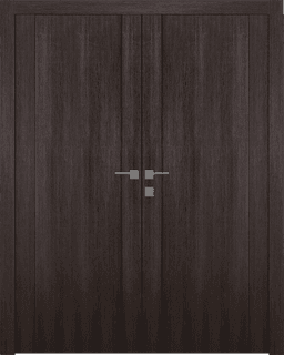 AVON 01 VERALINGA OAK DOUBLE BELLDINNI MODERN INTERIOR DOOR - 1