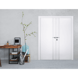 SMART PRO 2V POLAR WHITE CLOSET BELLDINNI MODERN INTERIOR DOOR - 2