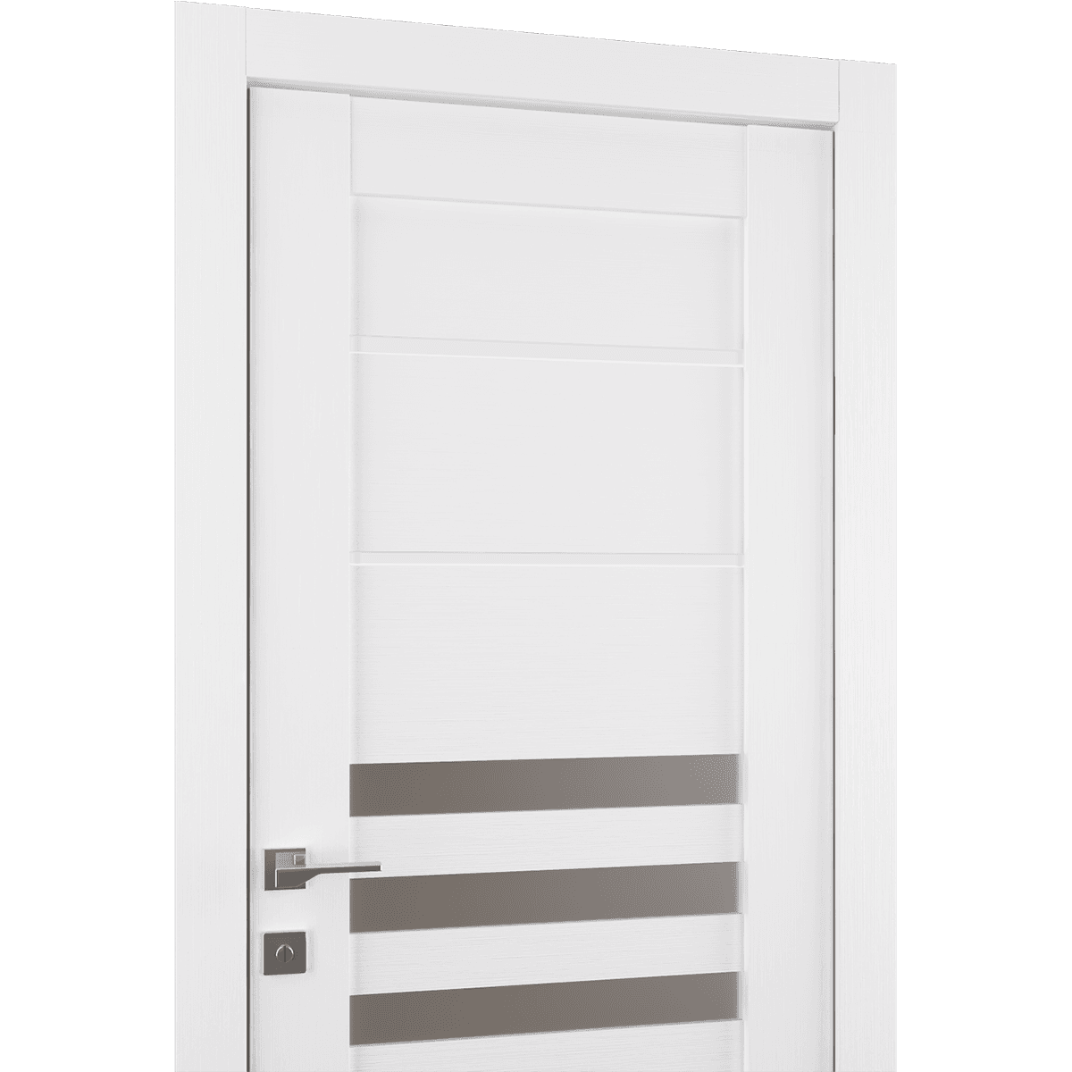 DOME VETRO BIANCO NOBLE SWING BELLDINNI MODERN INTERIOR DOOR - 3