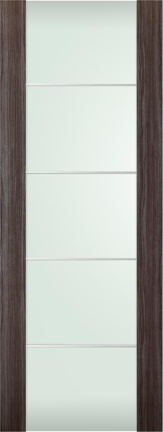 PALLADIO 202 4H VETRO GRAY OAK SWING DOORS BELLDINNI MODERN INTERIOR DOOR - 2