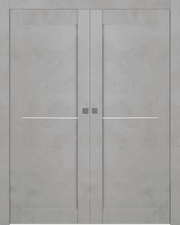 AVON 07 1H LIGHT URBAN DOUBLE POCKET BELLDINNI MODERN INTERIOR DOOR - 1