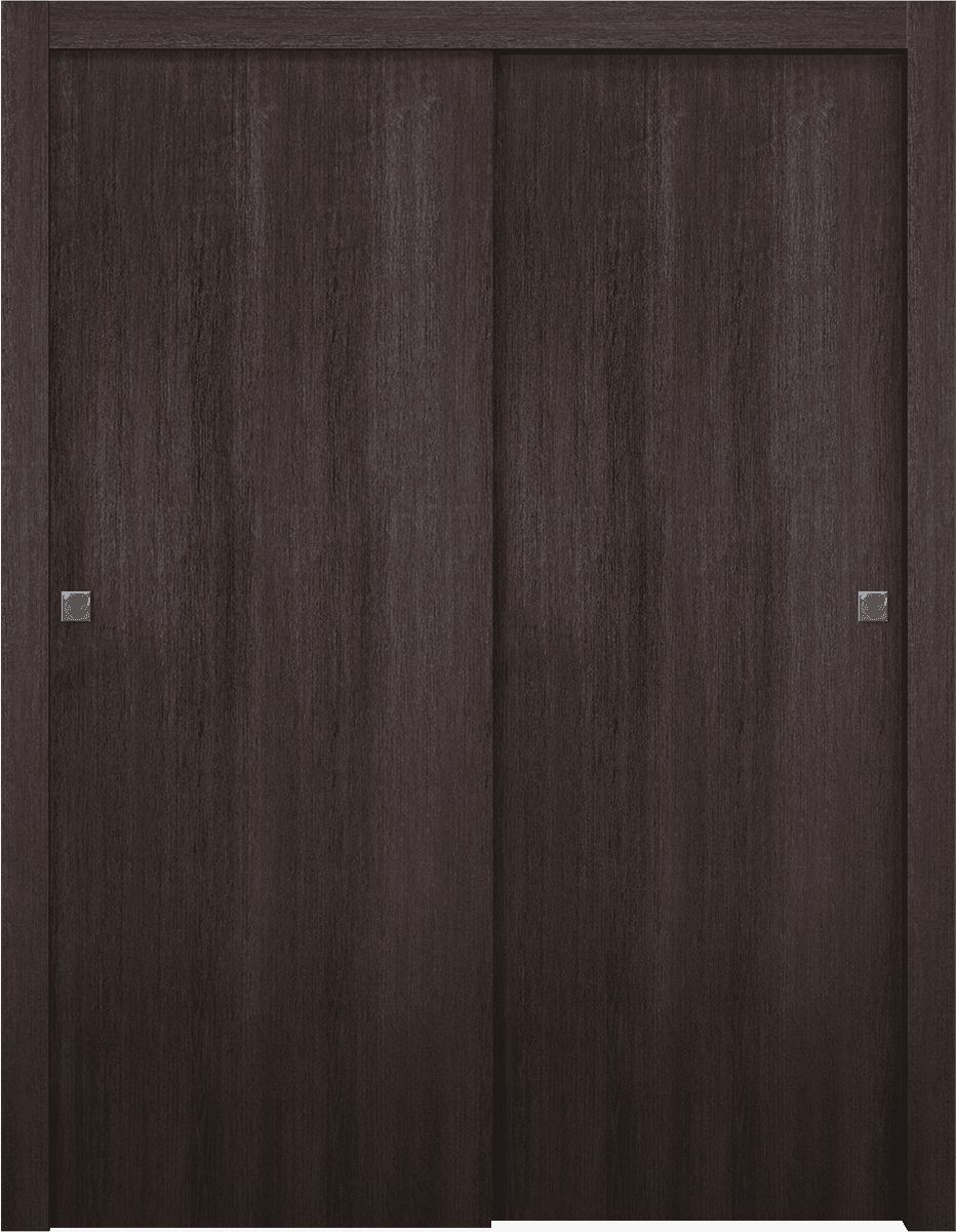 OPTIMA 2V VERALINGA OAK BYPASS DOORS BELLDINNI MODERN INTERIOR DOOR