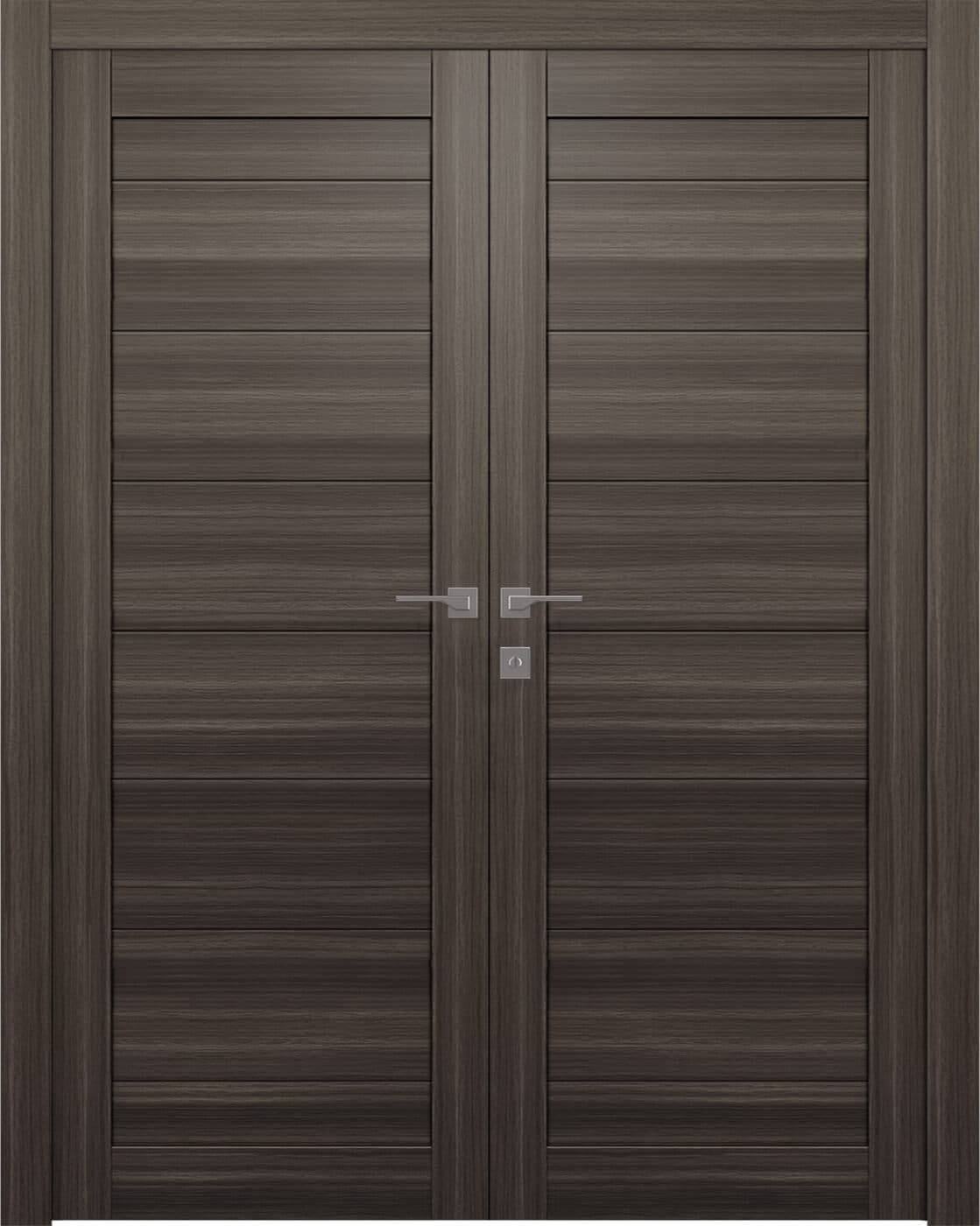 ERMI GRAY OAK DOUBLE BELLDINNI MODERN INTERIOR DOOR - 1