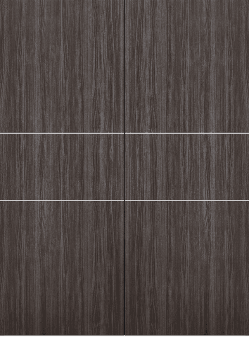 PALLADIO 2H GRAY OAK DOUBLE MAGIC BELLDINNI MODERN INTERIOR DOOR - 2